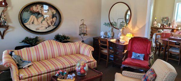 Filled with an eclectic mix.