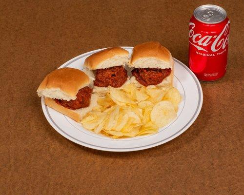 Pulled pork slider combo