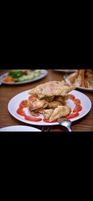 Salted egg yolk crab