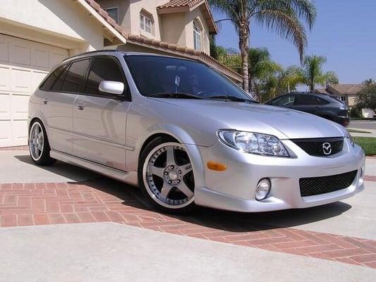 Car I took to Primos. 02 Mazda Protege 5