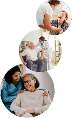 Helping Hands for everyday living for Seniors.  Do you need assistance or a family member? We are here to lend a hand in Dignity and Care