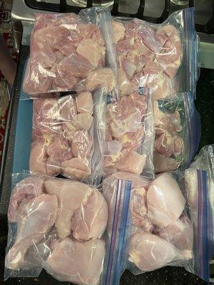 My packaging at home - clean and lean!!