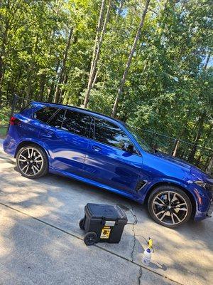 15% on front 2 doors to match rear quarter.