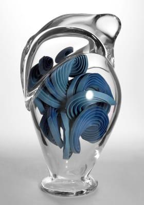 Blown Glass and Origami Sculpture by Erik and Martin Demaine