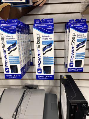 Let us fit you in a power step functional foot orthotic, you will thank us for it!