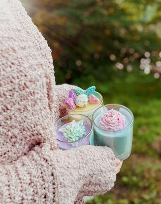 Hand-poured with purpose using clean, safe ingredients--phthalate, carcinogen, and petroleum-free with cotton wicks you can trust.