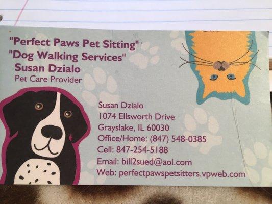 Perfect Paws Dog Walking & Pet Sitting Services