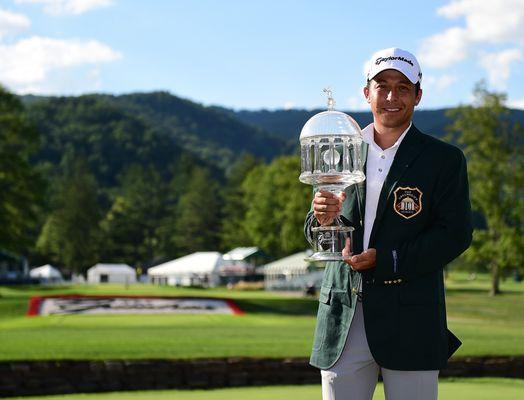 2017 Greenbrier champion Xander Schauffele.
