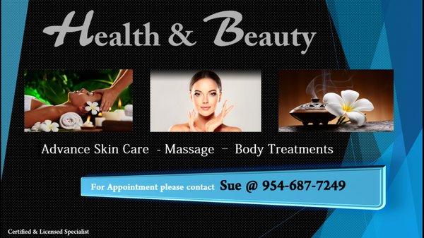 Health and beauty by Sue