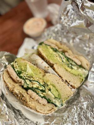 The Garret Jones ($12.50) & avocado (+3)