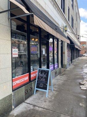 February 2022: Mindful Cafe exterior