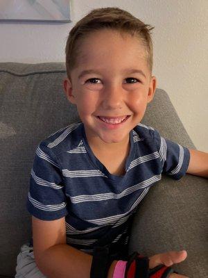 Fresh haircut from John