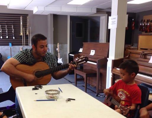 During the jam session