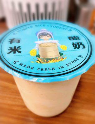 Yogurt With Salted Egg Yolk Smoothie