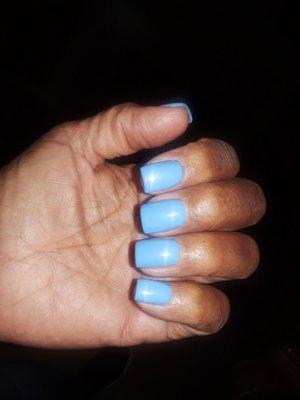 All even and completely dry!