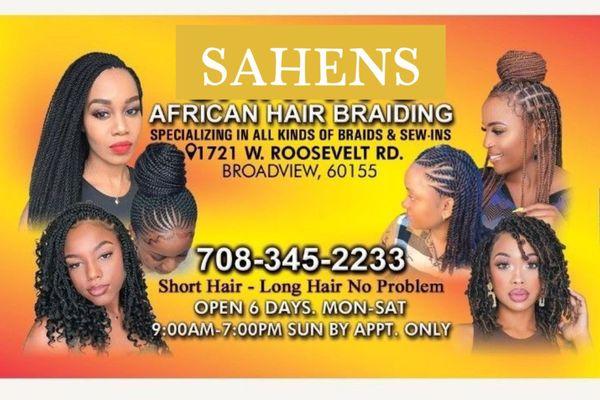 Sahens African Hair Braiding