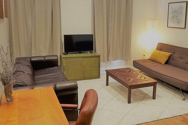 seating area of "the casselman" room / suite