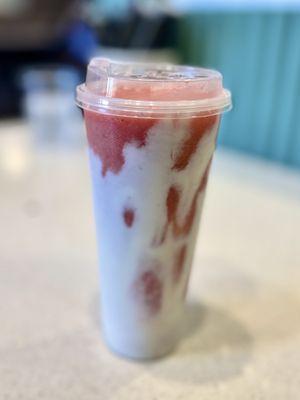 The strawberry cloud, our family favorite.