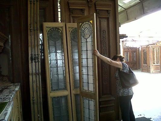 Antique doors galore