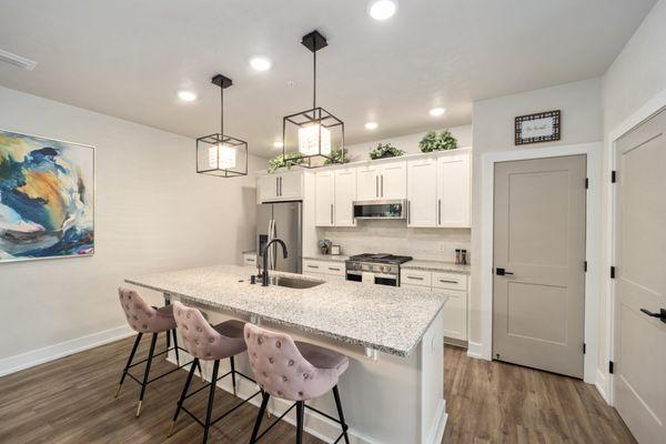 Kitchen in Rental Condo