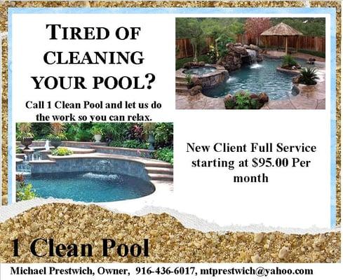 1 Clean Pool Service & Repair