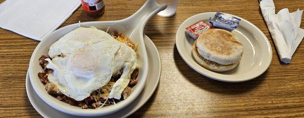 Meat lovers skillet
