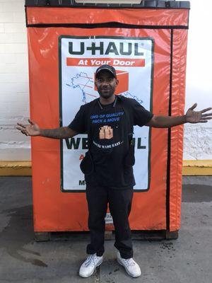 With are Tetris skills, you will be amazed at what king of quality pack and move can fit in a u-haul pod