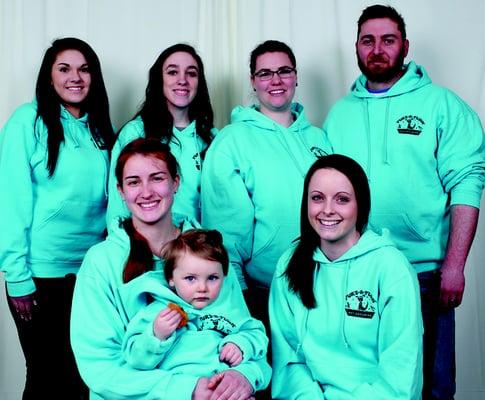 The staff (The dude was the artist who cut my cat "Falcor's" hair.