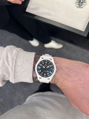 The watch that the rep told me wouldn't be available for months LOL