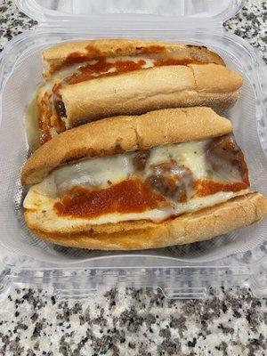 Meatball sandwich
