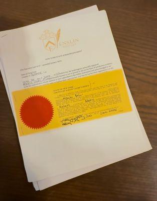 Enslin Apostille & Notary