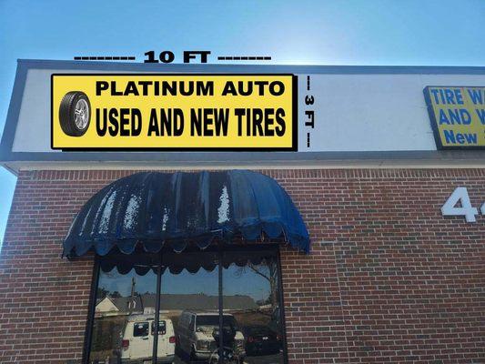 Platinum used and new tires offers good prices on both new and used tires.. Check us at 4450 Lawrenceville hwy Suite A Lilburn GA 30047