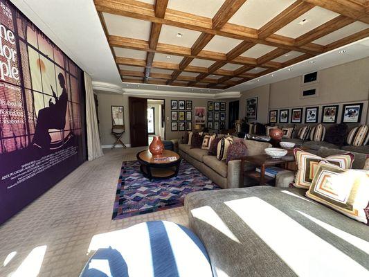 A theater for a legend.