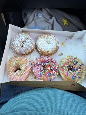 5 different Donuts
