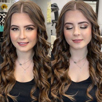 Graduation Hair & Makeup by Vianey