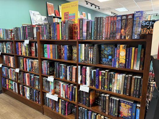 More shelves of books!!!