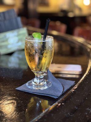 Jameson orange with ginger ale