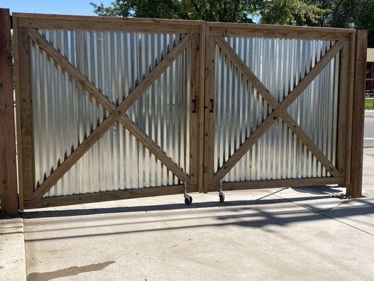 Need a gate? We can build your dimensions from scrape
