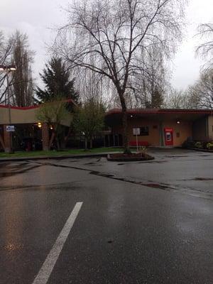 This is the ATM next to the drive thru. When you have no more job because machines are politer than you... Don't come to me!