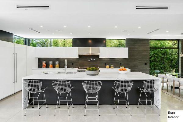 European kitchen and Bath ,designed and install by Euro Interior.