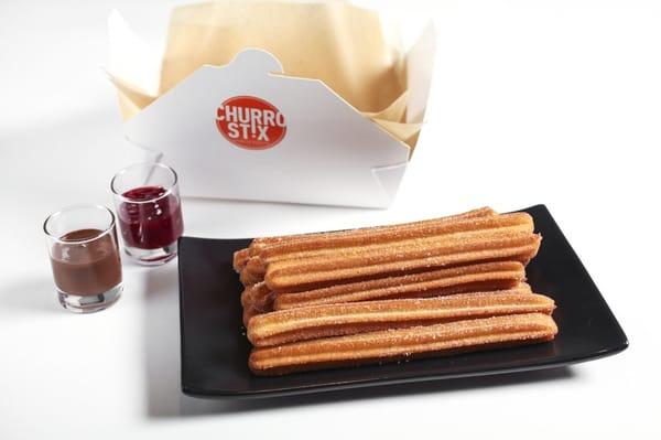Churro Stix Churro: http://www.yelp.com/biz/churro-stix-los-angeles