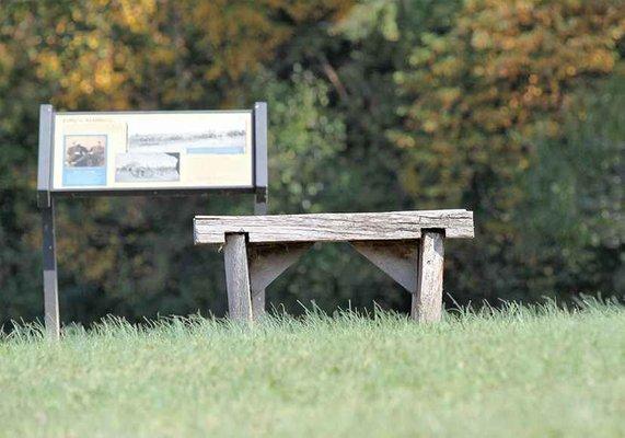 A quiet place to rest and read about Dumont Hill's Union Civil War Encampment.