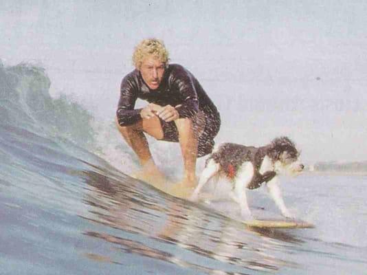 Shaa's and paws. SurfDogLA "Dogtown's Original Dog Walker"