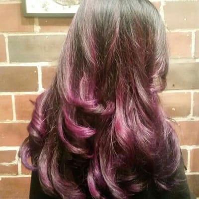 Baliage with Deep Purple... this is with bright lights