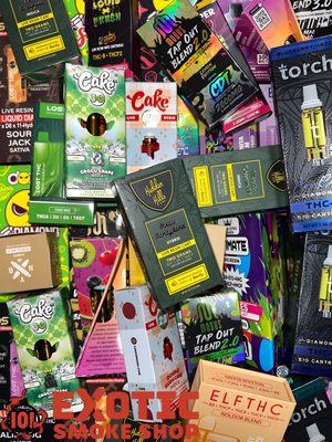 thcA carts and disposables