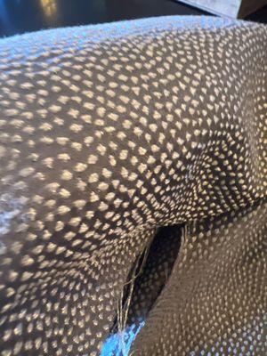 Material for bar stools.