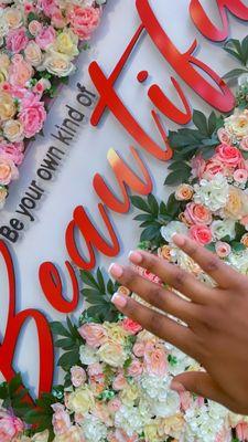 French shellac mani (right hand)