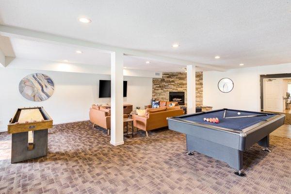 Clubhouse with Billiards Table & Shuffleboard