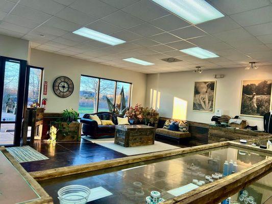 Inside our Mooresville location store.