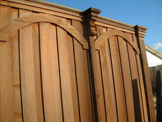 Decorative Wood Fence